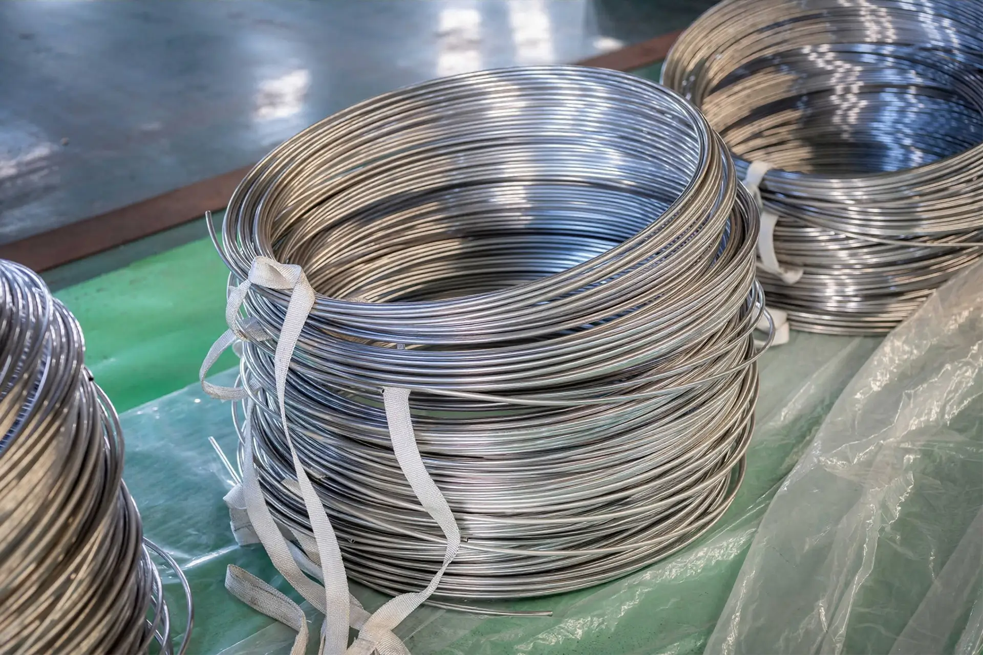 Arialloy nickel based alloy coiled tubing