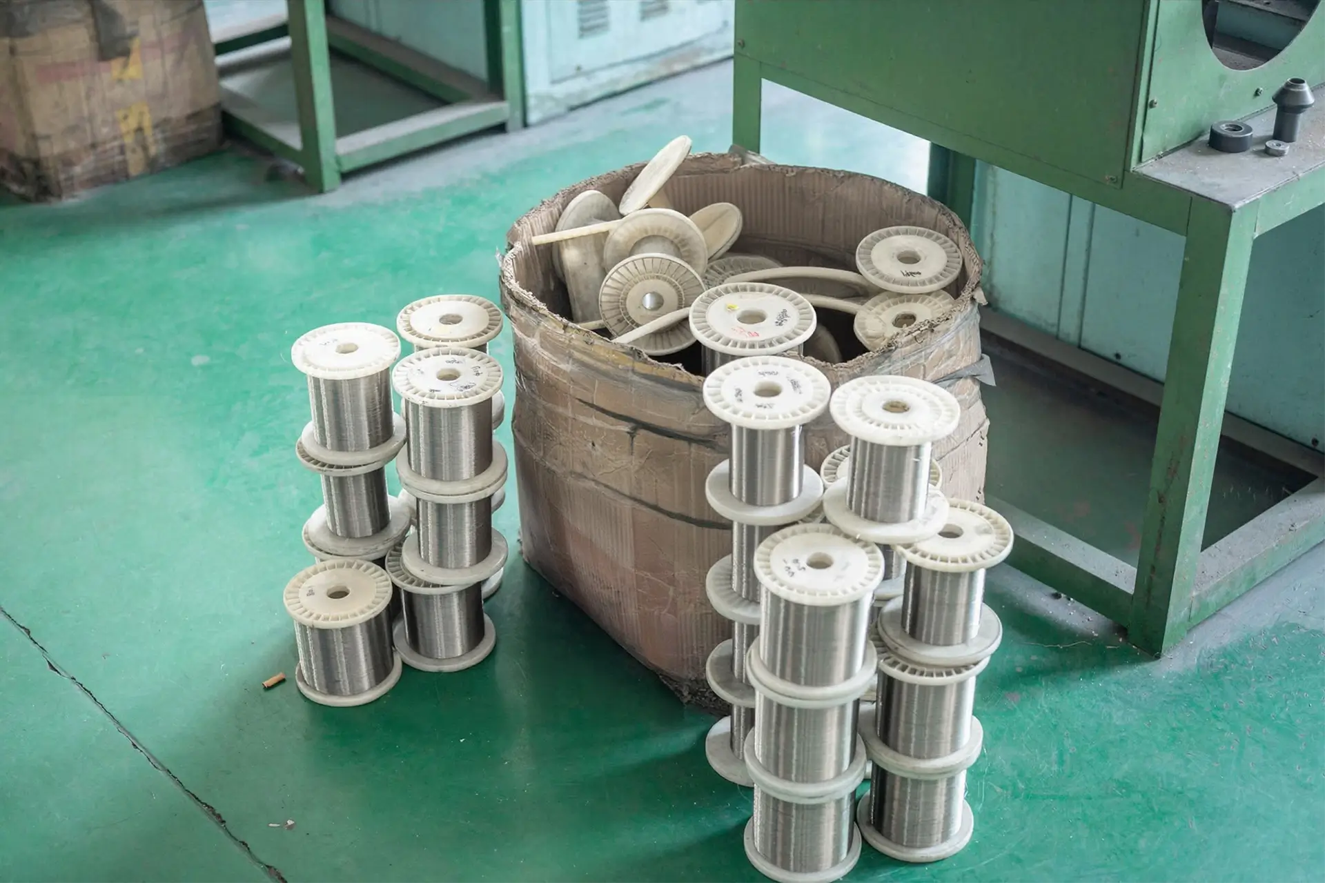 custom nickel alloy wire from Arialloy wire spools