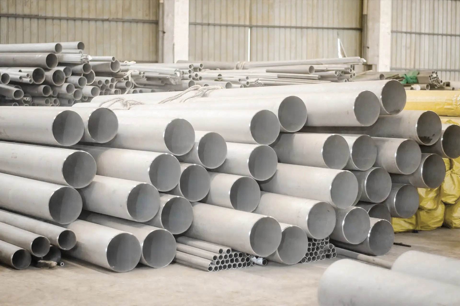 nickel alloy fabrication services for seamless tube Arialloy large pipe bundles in factory