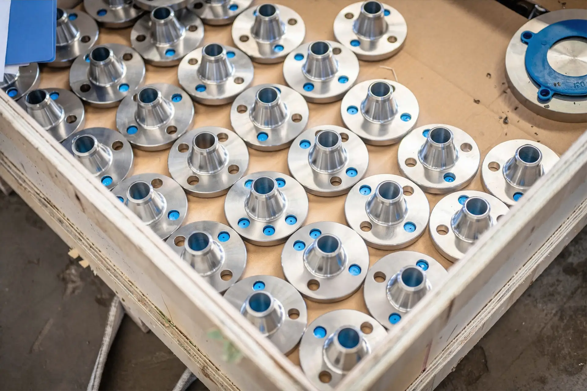 nickel alloy forged flange by arialloy
