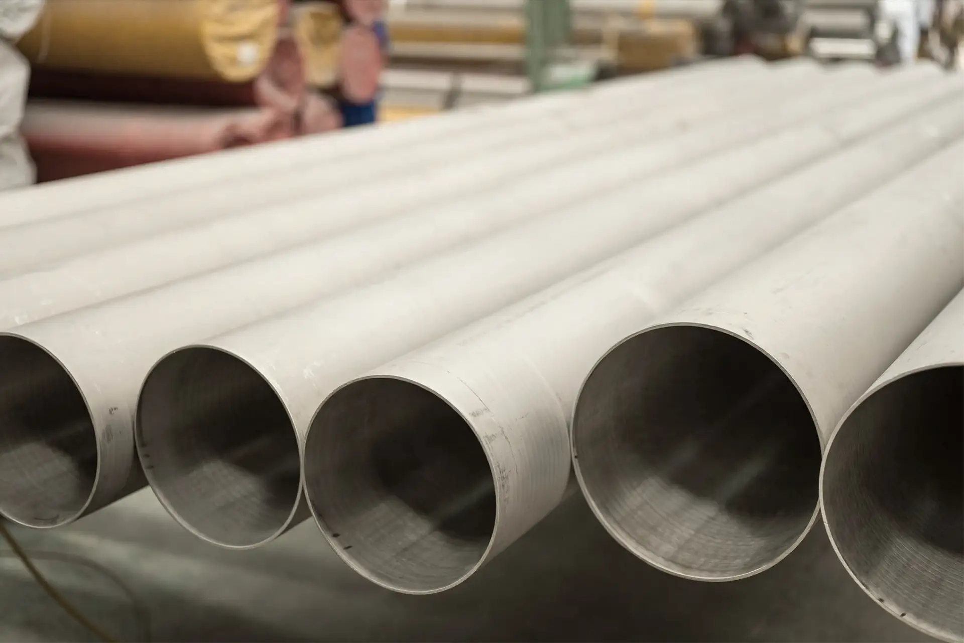 nickel alloy precision seamless tube manufacturing by Arialloy large pipe open ends detail