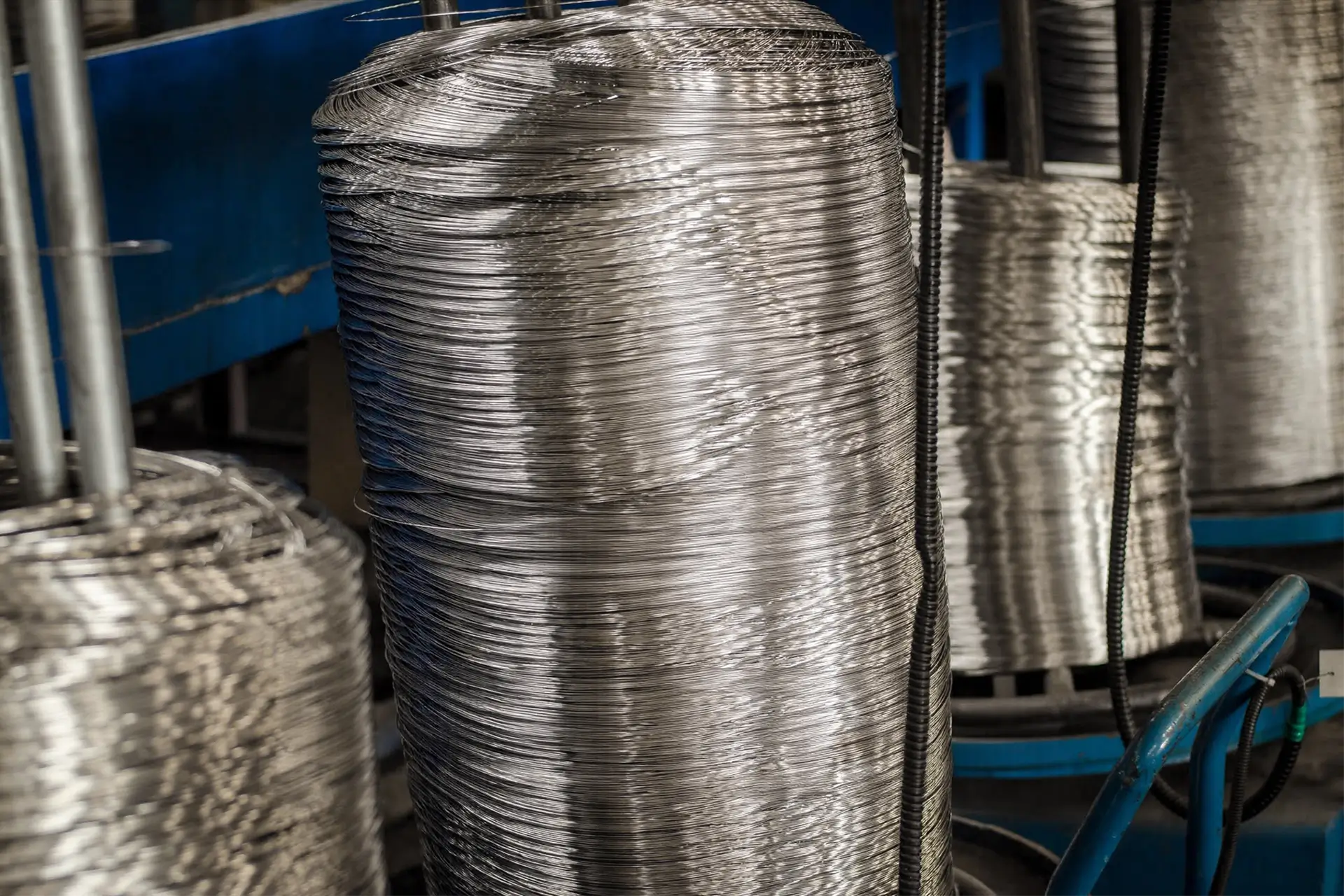 wire nickel alloy fabrication services Arialloy large industrial wire coils