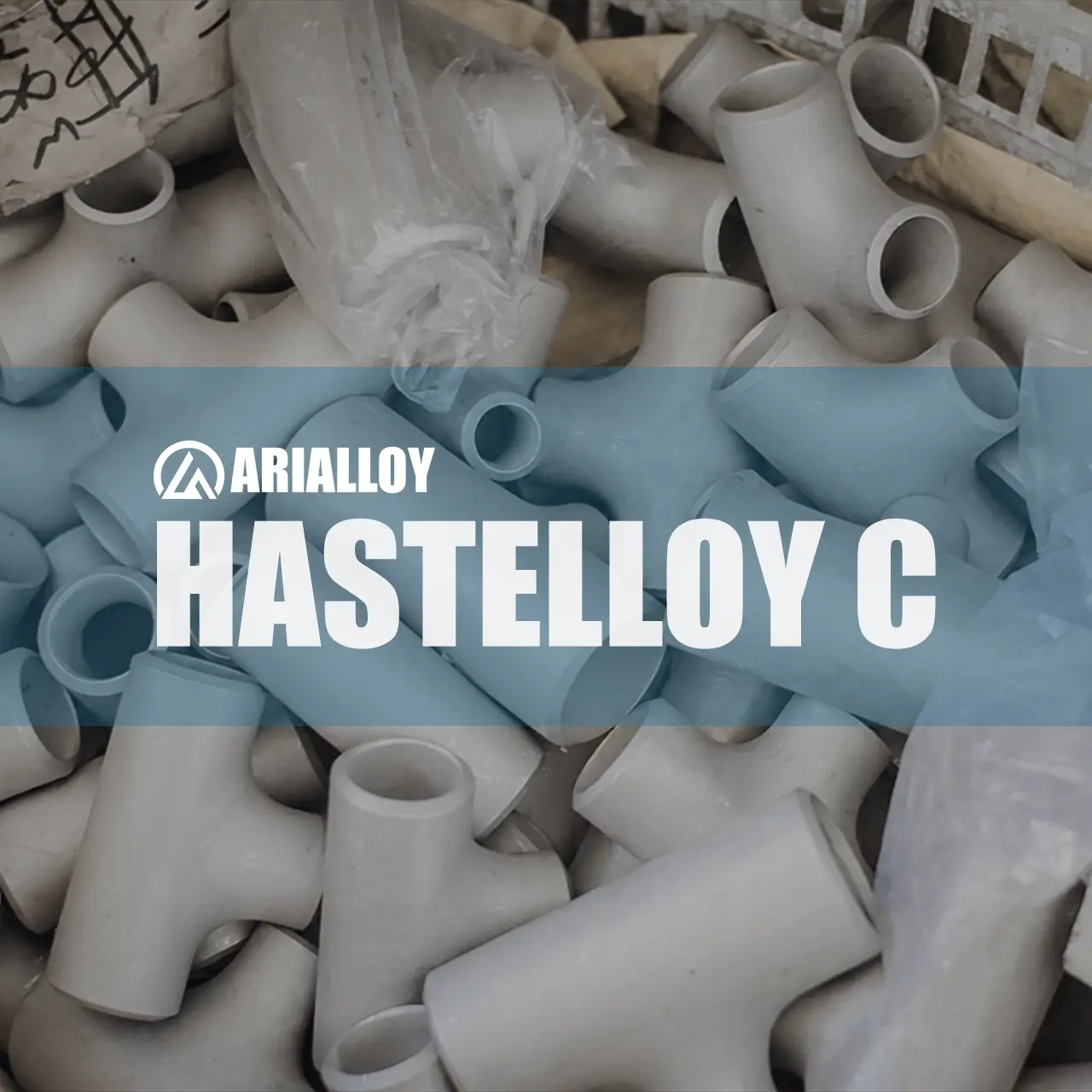 Arialloy hastelloy c pipe tee