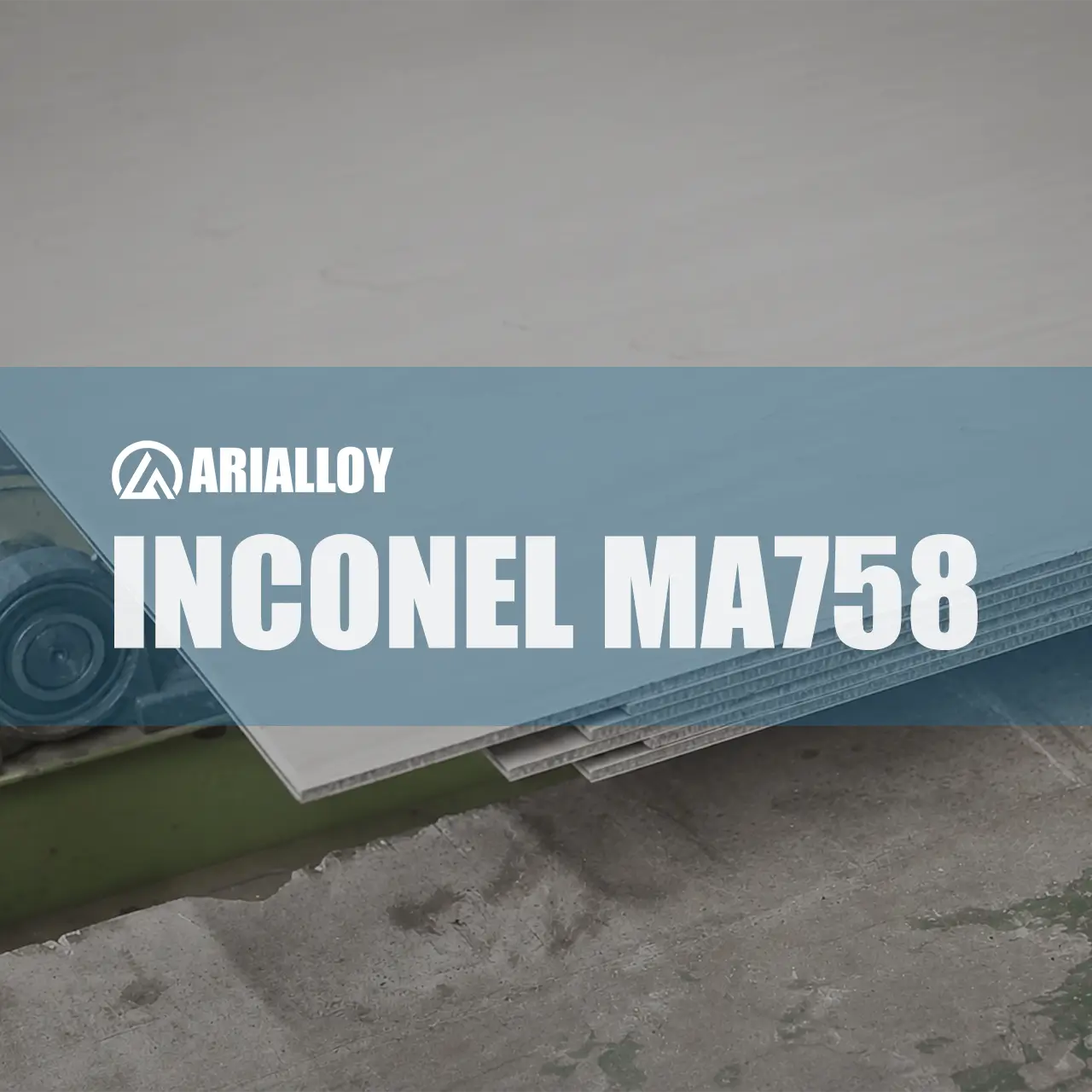 Arialloy inconel ma758 flat plate