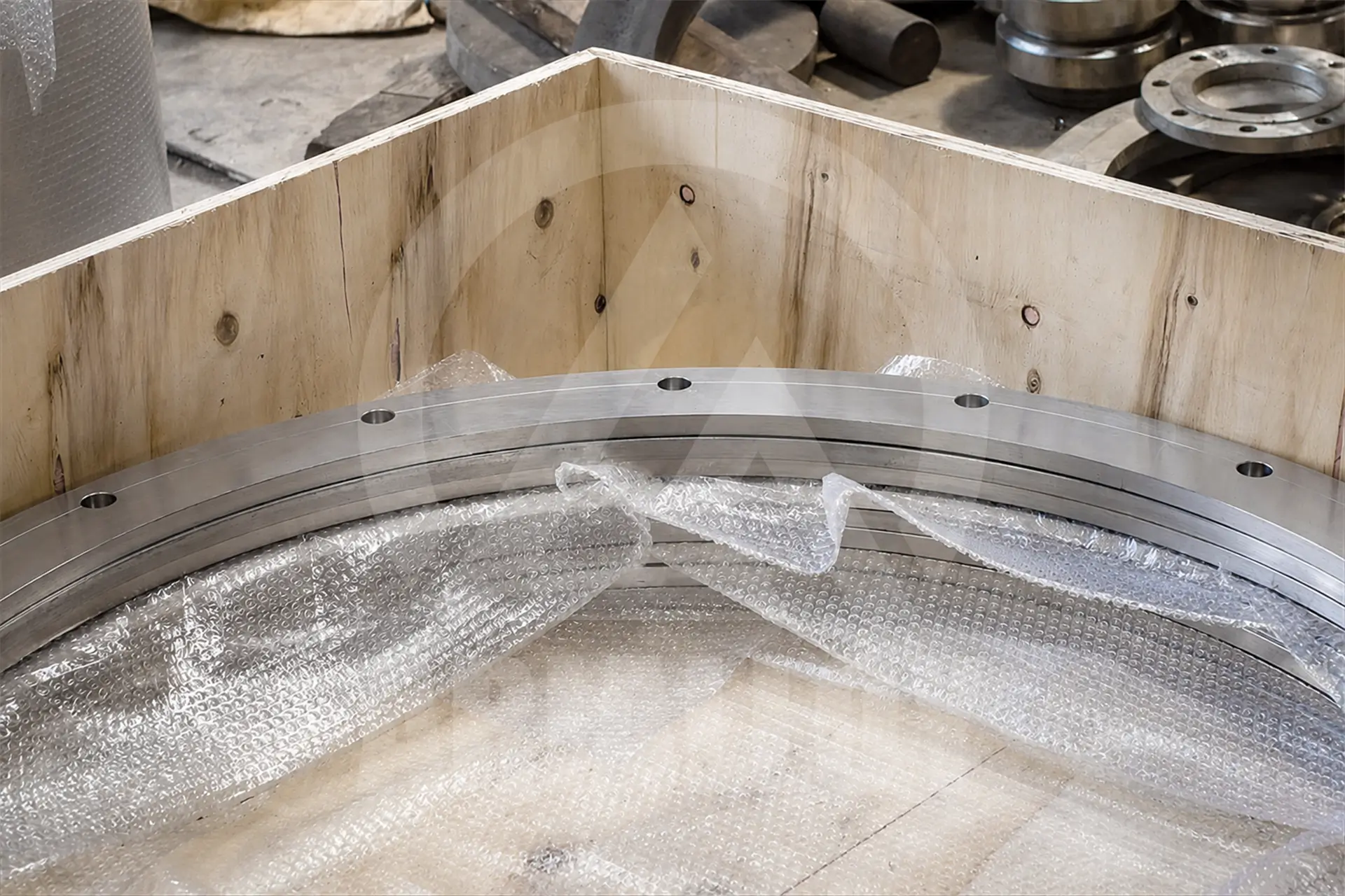 Arialloy custom nickel alloy pipe flange