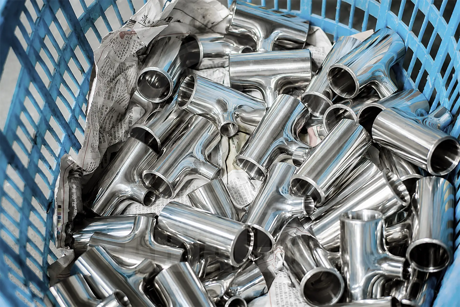 Arialloy custom nickel alloy pipe tee