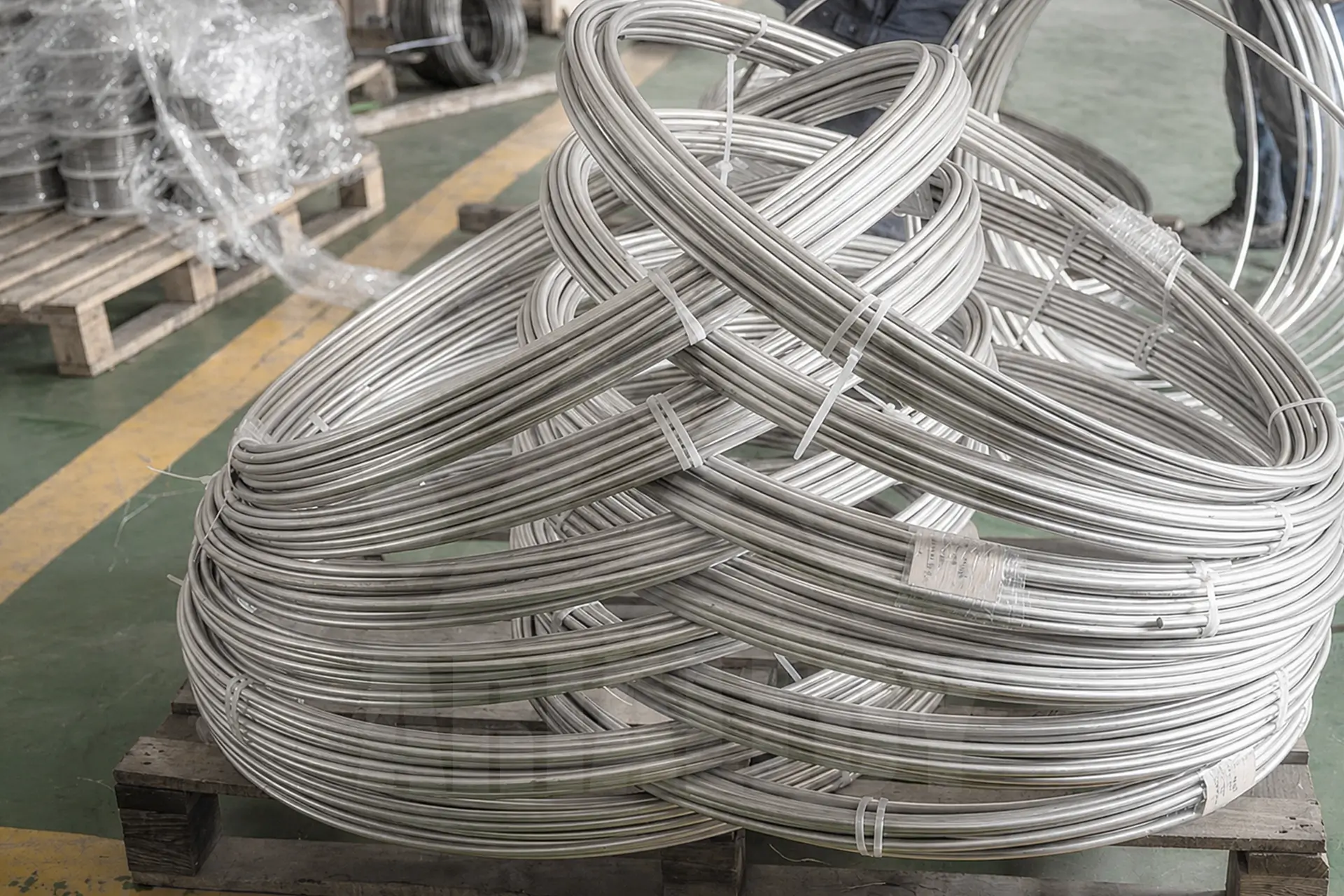Arialloy nickel alloy coil tube fabrication