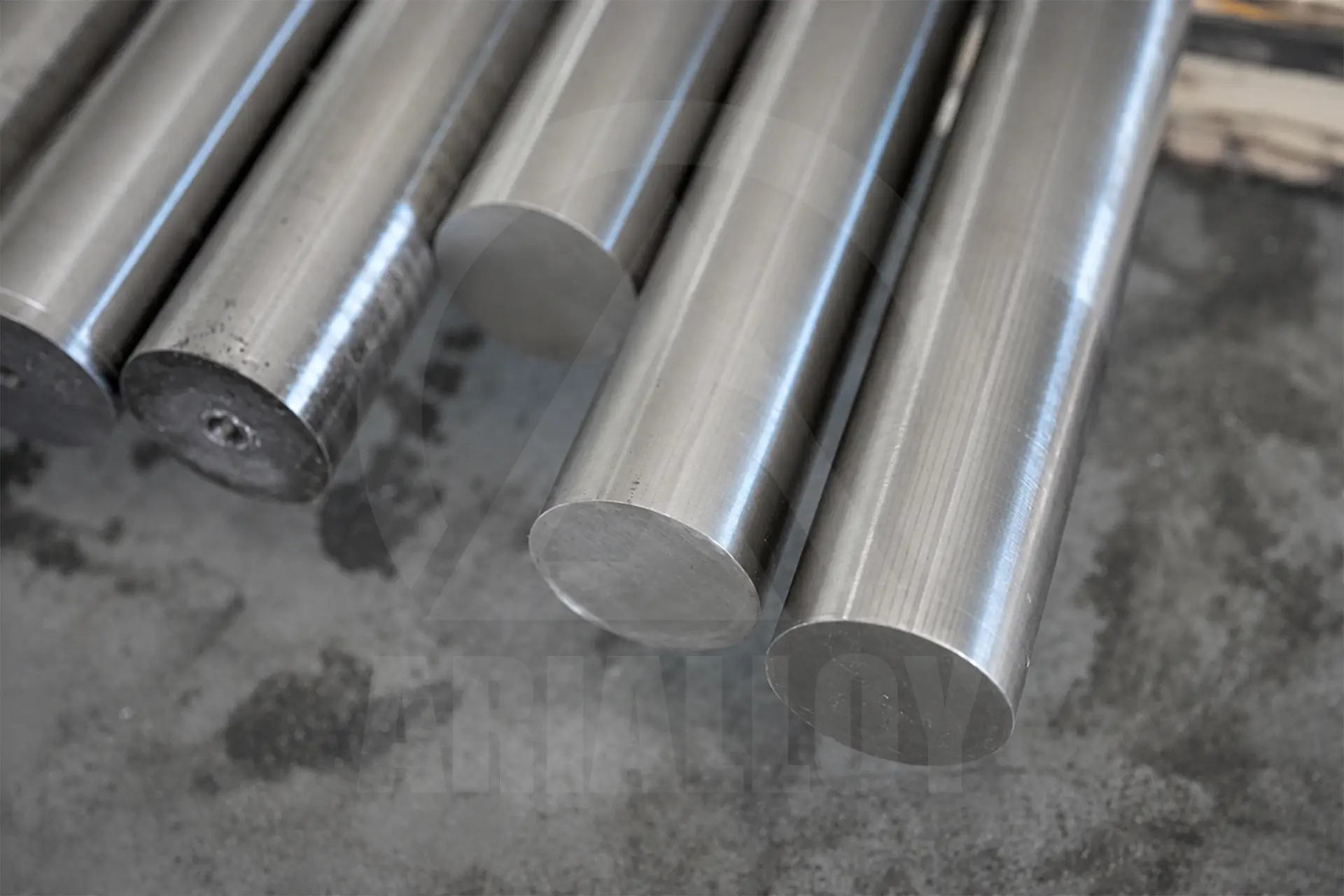 Arialloy nickel alloy round bar