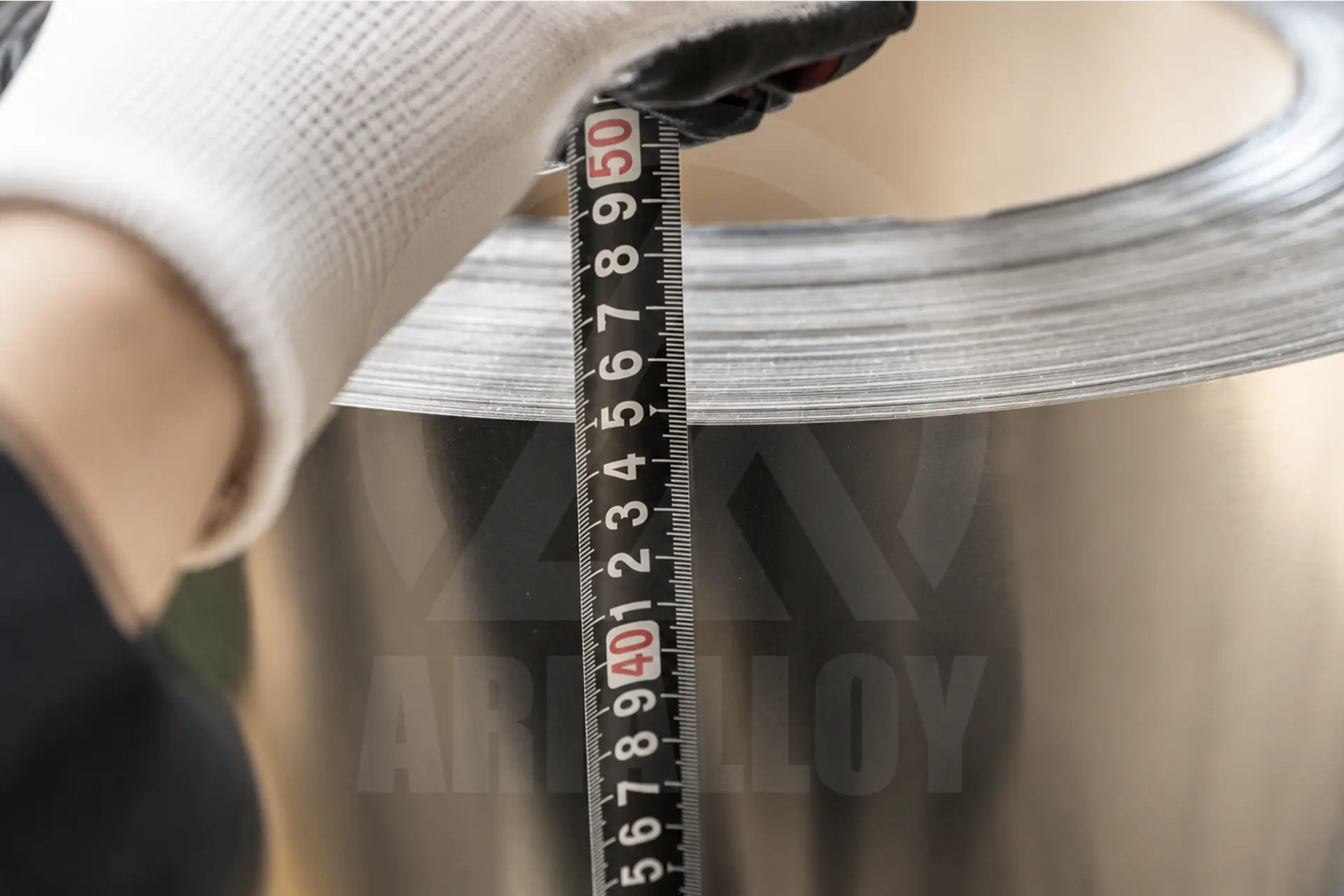 Arialloy strip coil made from nickel alloys