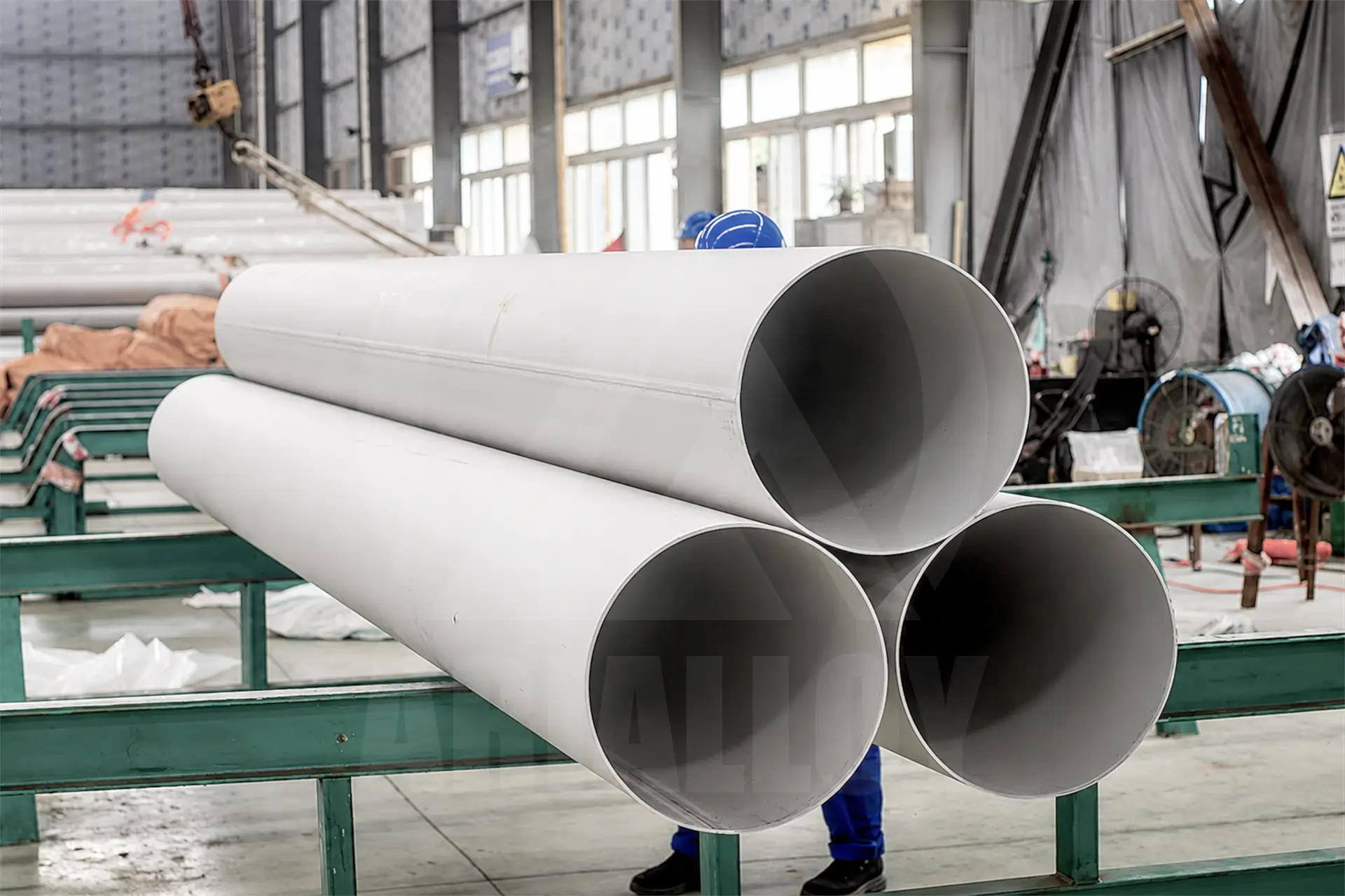 nickel alloy fabrication services for welded pipe Arialloy