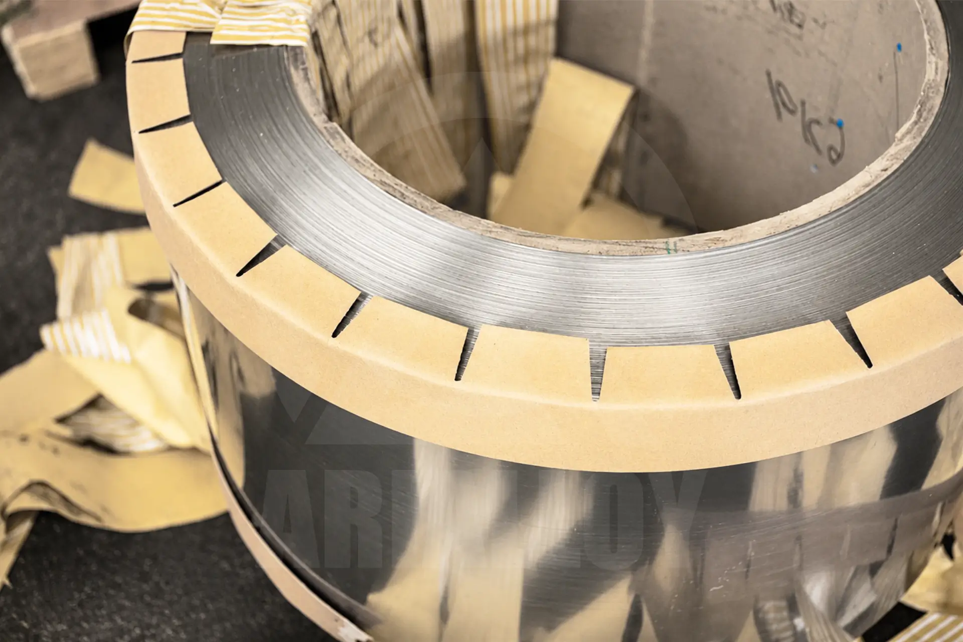 nickel alloy strip coil fabricated by Arialloy
