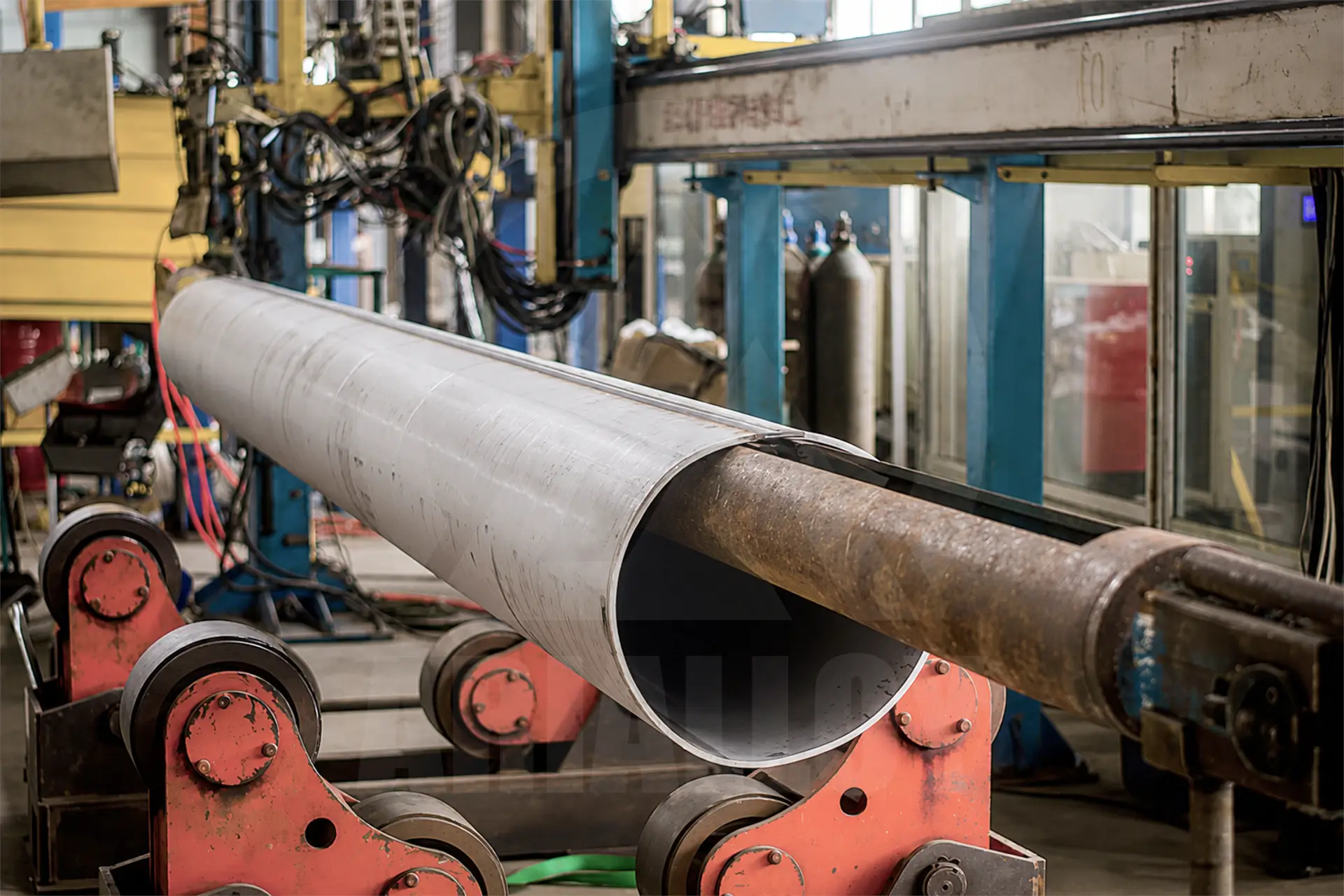 nickel alloy welded pipe manufacturing by Arialloy