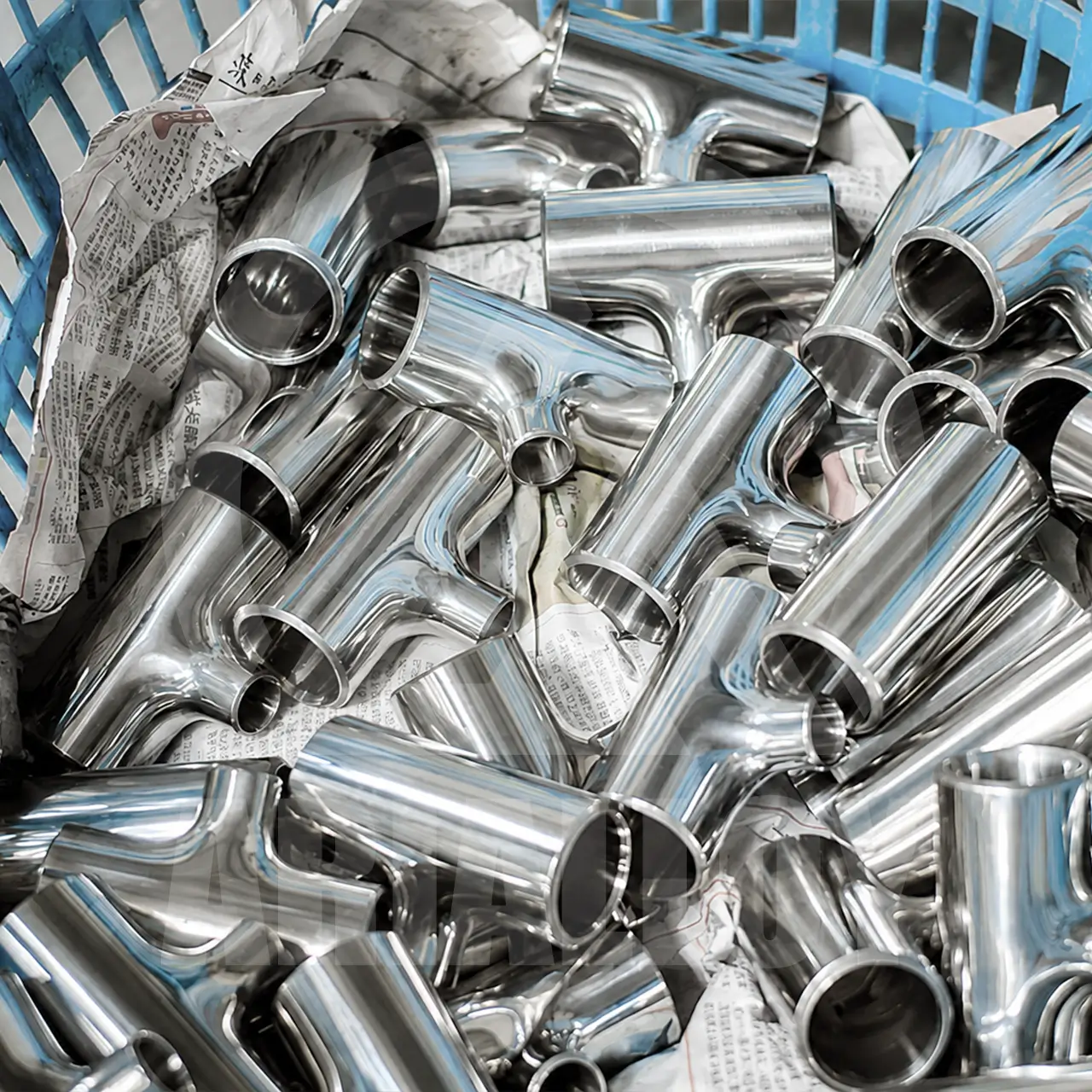 Arialloy nickel alloy tee connector