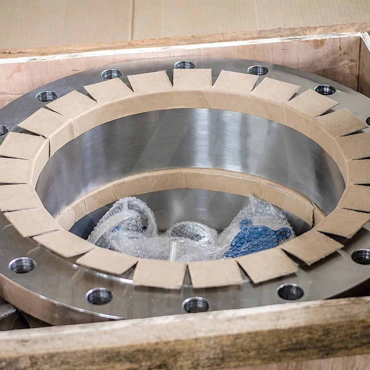 Arialloy nickel alloy tube flange